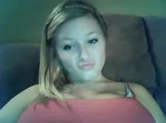Hot Busty Blonde Teen Webcam